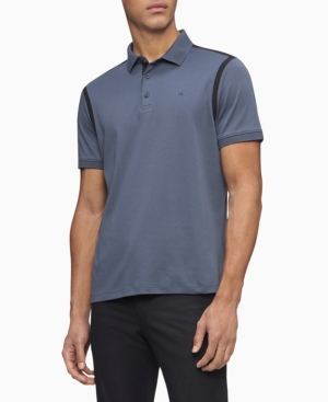 Men's Ribbon Stripe Polo Shirt