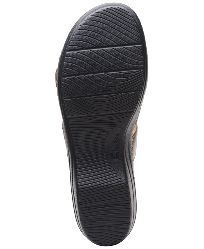 clarks women's merliah karli slip on strappy sandals