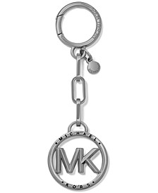 Charm Metal MK Circle Key Charm
