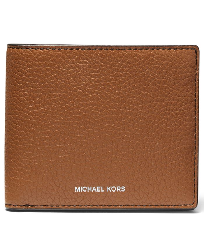 Michael Kors Men's Leather L-Fold Wallet & Reviews - All Accessories ...