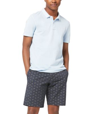 Dockers - Men's Regular-Fit Garment-Dyed Piqu&eacute; Polo Shirt