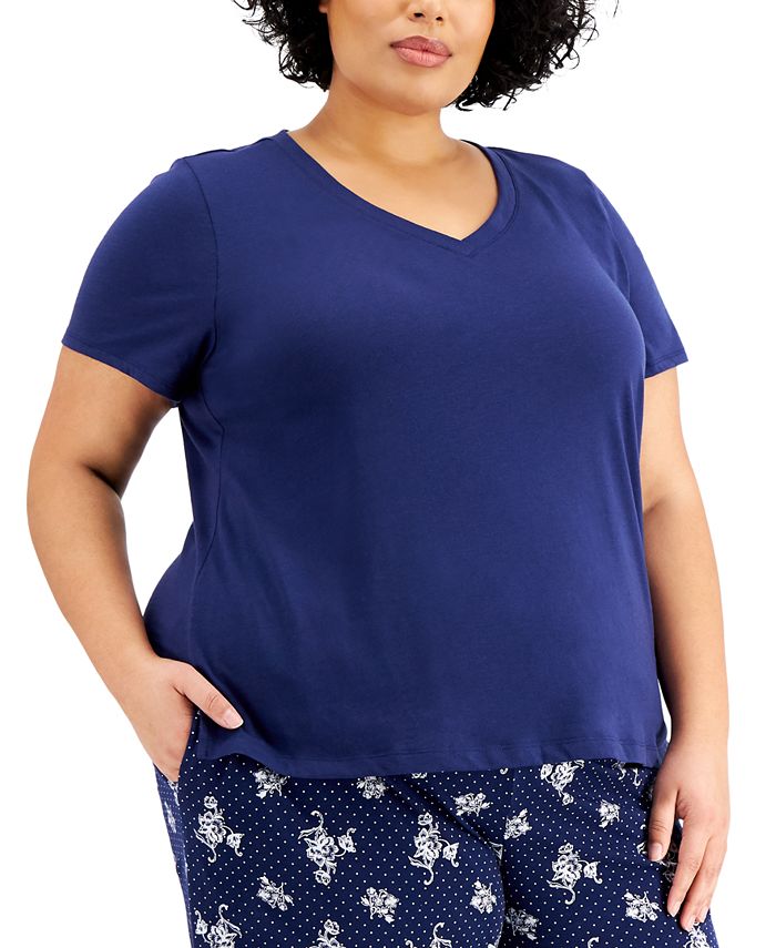 Charter Club Plus Size Sleep TShirt, Created for Macy's Macy's
