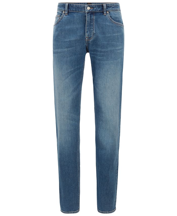 Hugo Boss Men's Maine3 Regular-Fit Jeans - Macy's