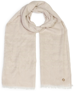 Calvin Klein Chambray Metallic Striped Wrap