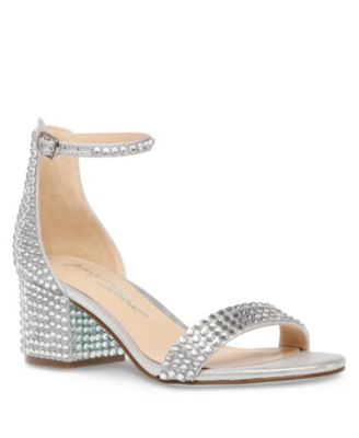 blue by betsey johnson miri evening sandals
