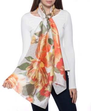 Giani Bernini Peony Logo Oblong Scarf