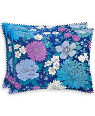 Whim by Martha Stewart Candice Floral Reversible 3-Pc. Comforter Sets, Created for Macy's