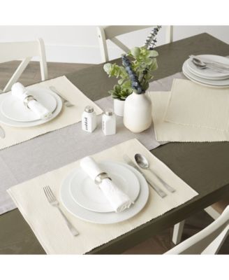 Ribbed Placemat, Set of 6