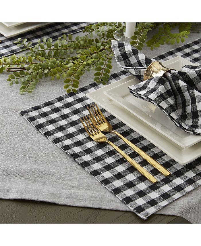 Design Imports Design Import Reversible Gingham - Buffalo Check ...