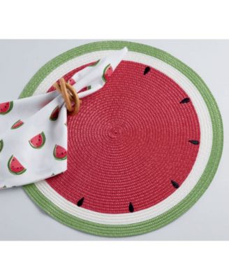 Summer Day Watermelon Placemats, Set of 6