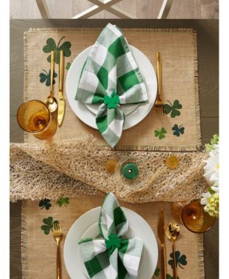 Shamrock Jute Placemat, Set of 6