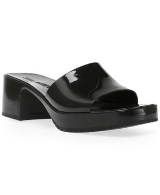 steve madden jelly block sandals