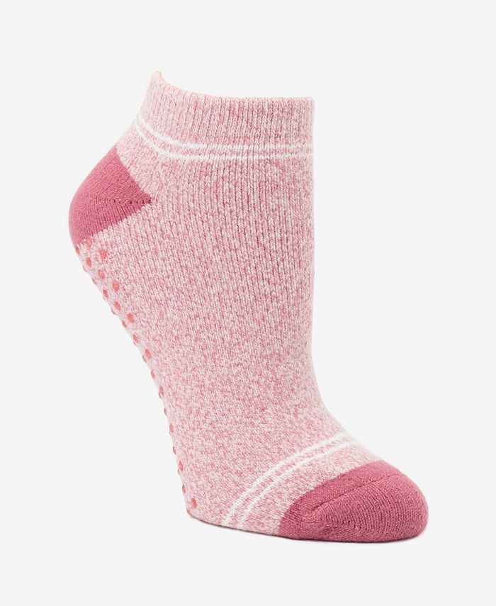 Cuddl Duds Women's Lounge Sock with Gripper Bottom - Macy's