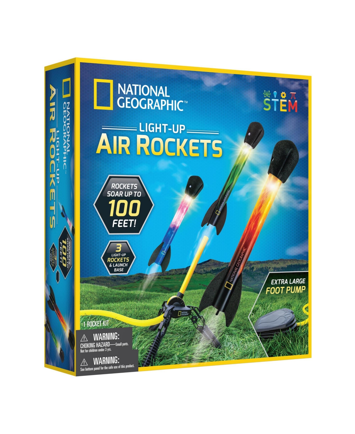 National Geographic Babies' Light Up Air Rockets In N,a
