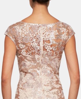 embellished lace gown alex evenings