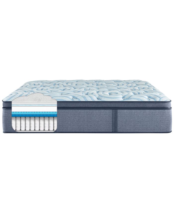 Serta - Perfect Sleeper Luminous Sleep 17.5" Plush Pillow Top Mattress- Twin XL