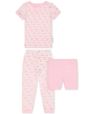 Max & Olivia Baby Girls 2-Piece Butterfly-Print Pajama Set with Shorts
