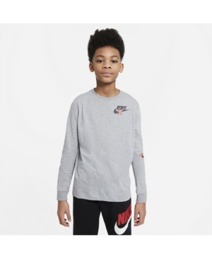 Nike Sportswear Big Boys Long-Sleeve T-shirt