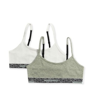 Big Girls Crop Bralette 2 Pack