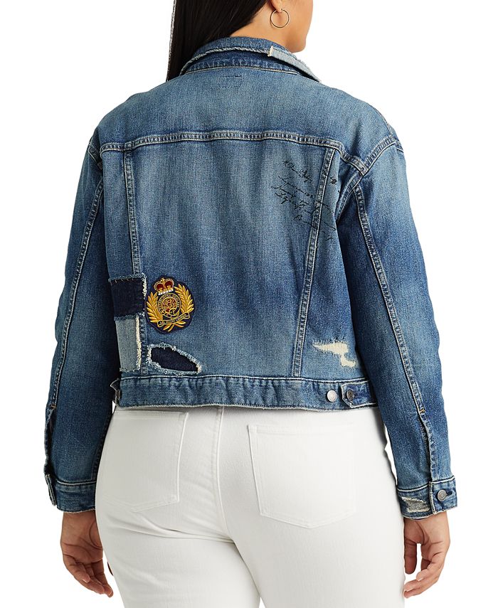 Lauren Ralph Lauren Plus Size Denim Jacket Macy's