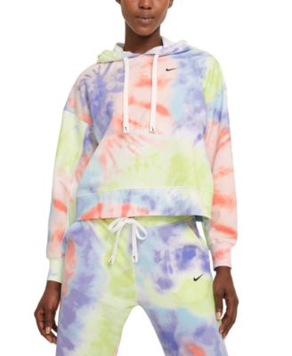 french terry hoodie tie dye