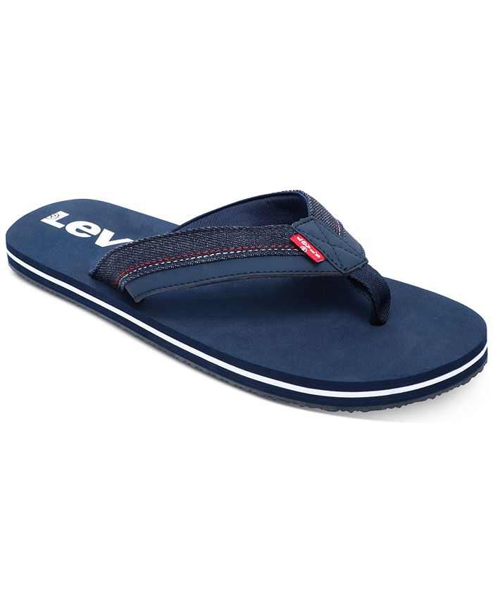 Levi's Men's Wordmark Slip-On Thong Sandals -