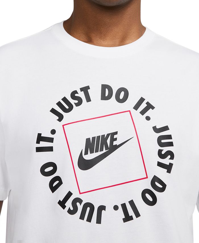 Nike Men's Sportswear JDI Circle Logo Graphic T-Shirt & Reviews ...