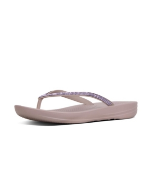 Fitflop Women's Iqushion Sparkle Women's Shoes In Mink