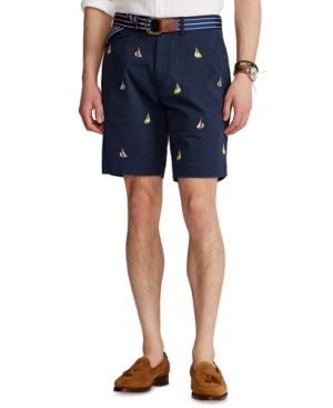 Polo Ralph Lauren Men's 9-Inch Stretch Classic-Fit Chino Shorts