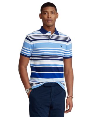 ralph lauren men's striped polo shirt