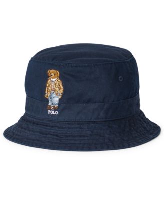 Polo Ralph Lauren Men's Polo Bear Chino Bucket Hat - Macy's