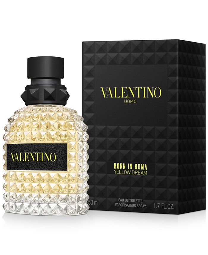 Valentino Uomo Born in Roma Yellow Dream Eau de Toilette Spray, 1.7-oz ...