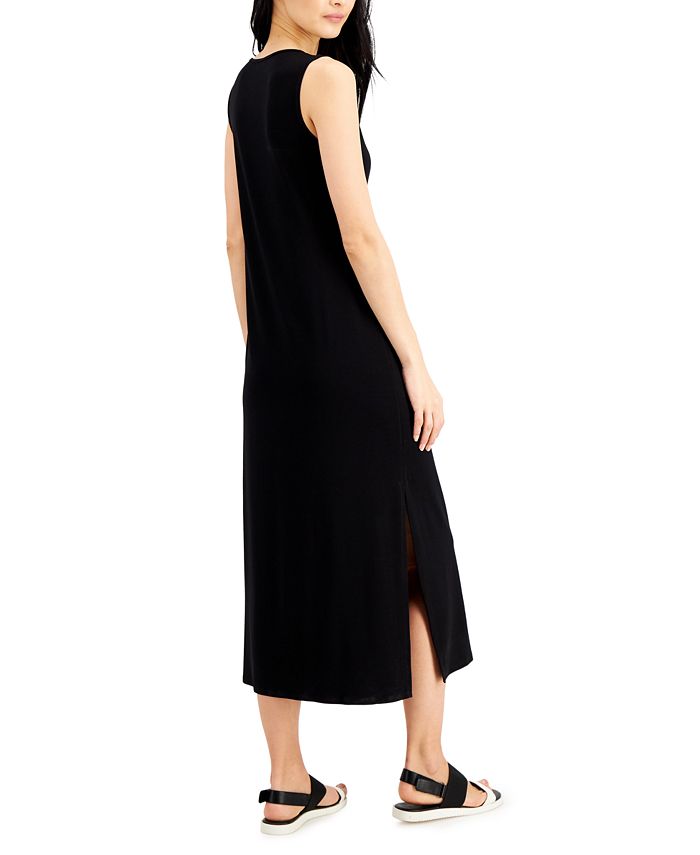 Eileen Fisher Slit Tank Dress - Macy's