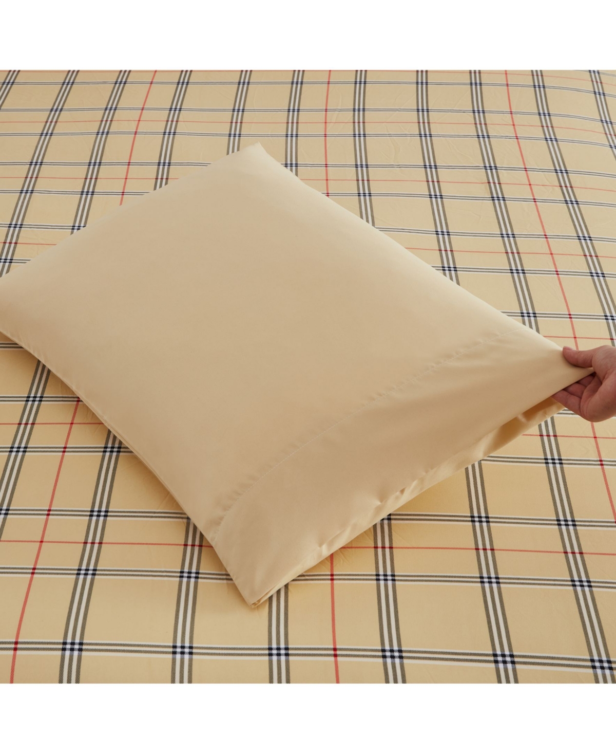Nestl Bedding Printed Super Soft Deep Pocket Bed Sheet Set, 4 Piece