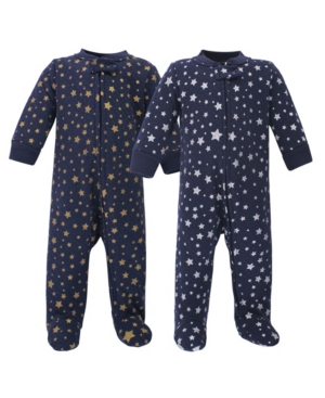 Baby Boys and Girls Premium Quilted Zipper Sleep and Play 2 Pack