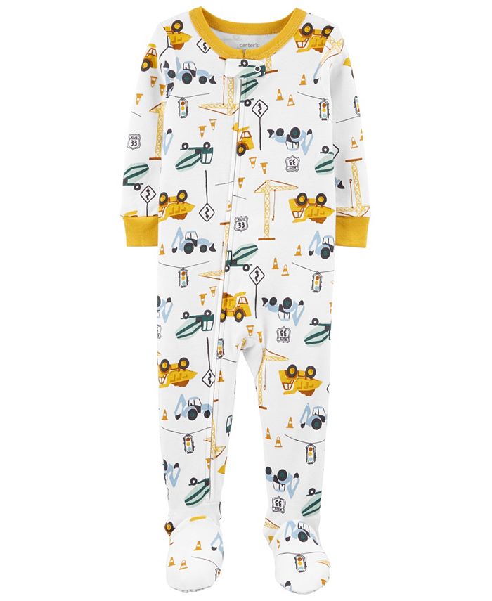 Carter's construction pajamas 2025