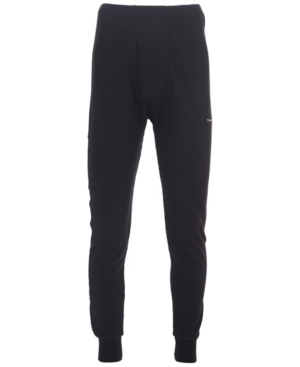 Tahari Men's Knit Underwear Waffle Thermal Pant