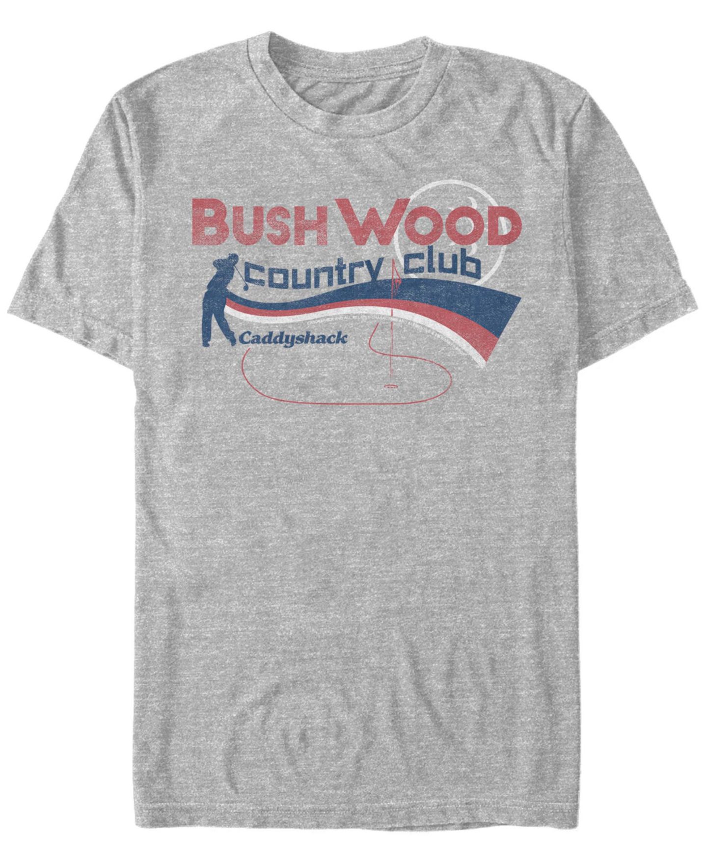 Мужская футболка Fifth Sun Caddyshack Bushwood Club Line Short Sleeve, цвет: Athletic H — фото 1