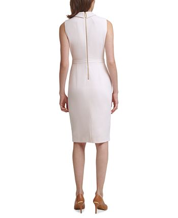 Calvin Klein Collared Sheath Dress & Reviews - Dresses - Women - Macy's