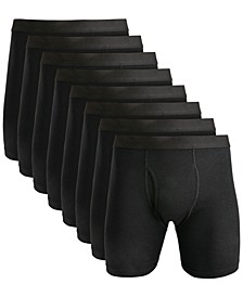 Men's Boxer Briefs, 8-Pack, Created for Macy's
