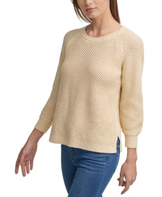 Calvin Klein - Open-Weave Cotton Sweater