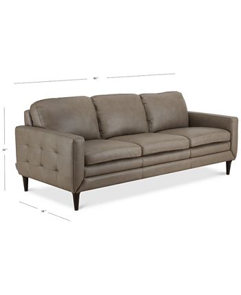 Macy's leather shop furniture sale