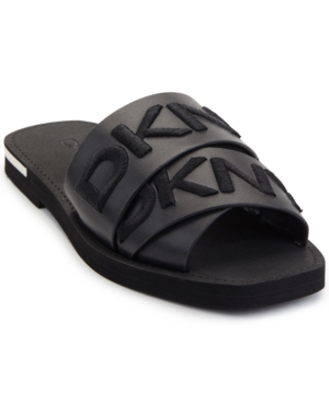 Dkny Women's Isha Logo Slide Sandals