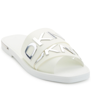 Dkny Women's Isha Logo Slide Sandals