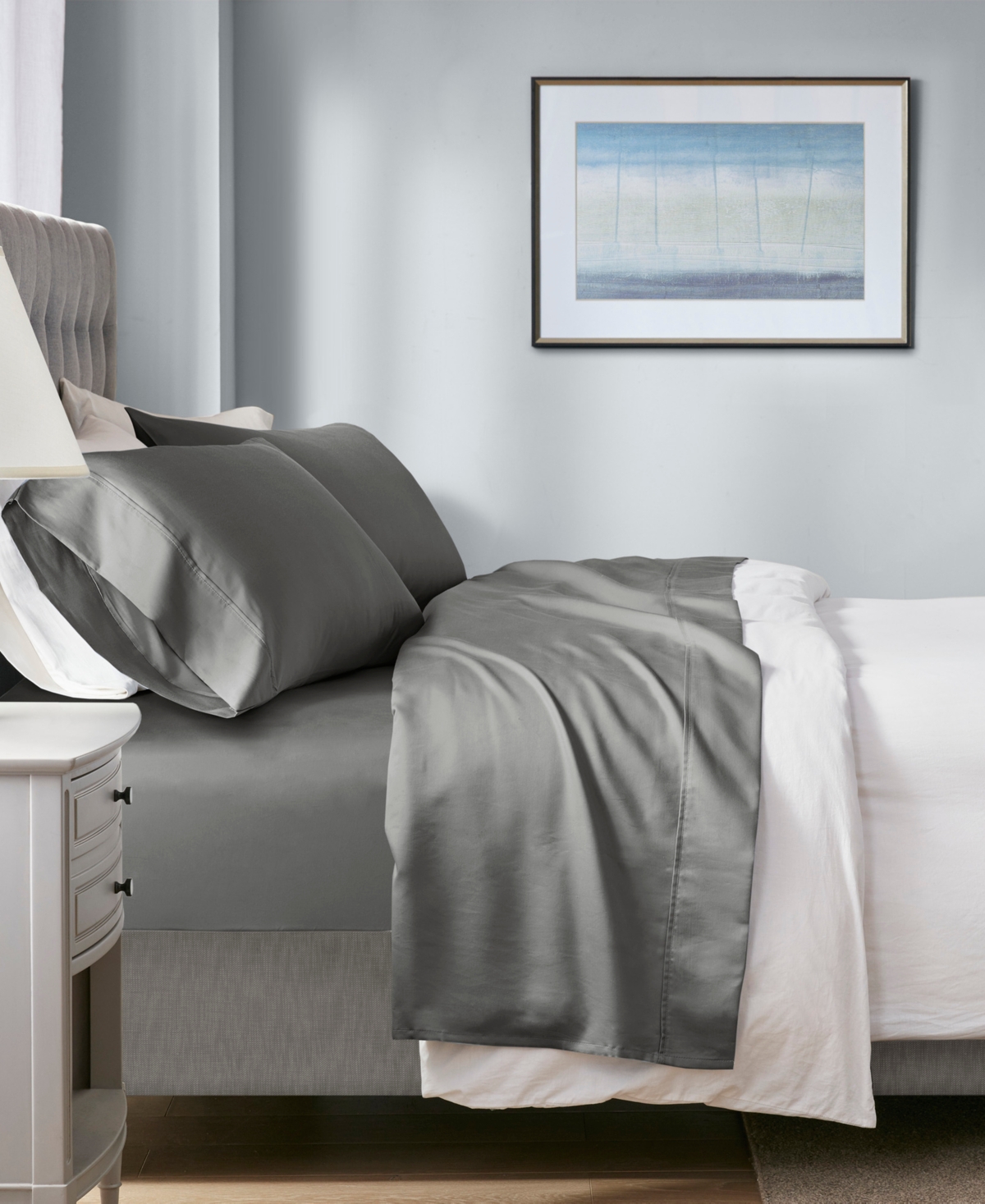 Beautyrest Temperature Regulating 1000 Thread Count Cotton Sateen Blend 4-Pc. Sheet Set,