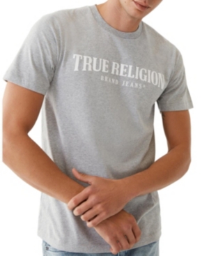 True Religion MEN'S ARCH LOGO SHORT SLEEVE CREWNECK TEE