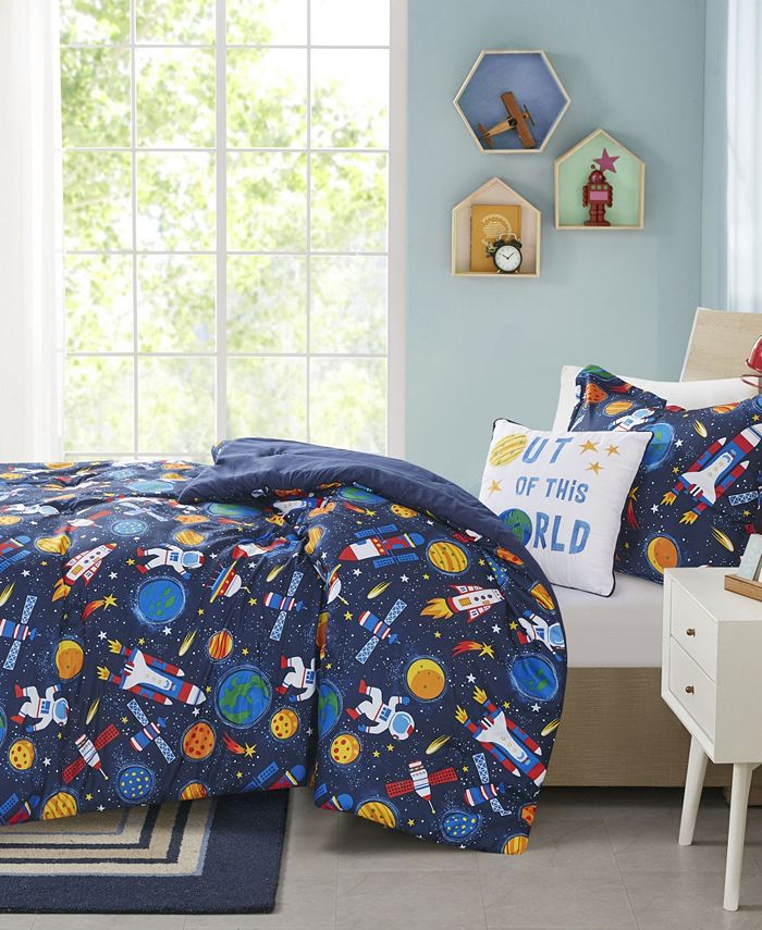 Mi Zone Kids Jason Outerspace 3-Pc. Comforter Set, Twin - Macy's