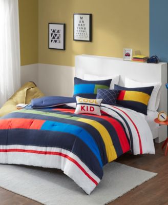 Intelligent Design Morris Stripe 4-Pc. Comforter Set, Twin