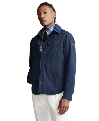 reversible polo jacket