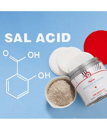 First Aid Beauty - FAB Pharma White Clay Acne Treatment Pads